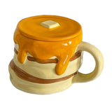 Maxbell Cute Coffee Mug 300ml Morning Cup Cartoon Tea Cup for Home Family