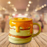 Maxbell Cute Coffee Mug 300ml Morning Cup Cartoon Tea Cup for Home Family