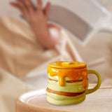 Maxbell Cute Coffee Mug 300ml Morning Cup Cartoon Tea Cup for Home Family