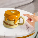 Maxbell Cute Coffee Mug 300ml Morning Cup Cartoon Tea Cup for Home Family