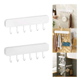 Maxbell Self Sticky Utensil Hanger Rack Kitchenware Holder for Bedroom Spoons Towel Without Hole