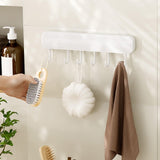 Maxbell Self Sticky Utensil Hanger Rack Kitchenware Holder for Bedroom Spoons Towel Without Hole