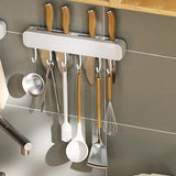 Maxbell Self Sticky Utensil Hanger Rack Kitchenware Holder for Bedroom Spoons Towel With Hole