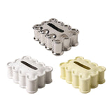 Maxbell Elegant Tissue Dispenser Box Decor Stylish Square for Vanity Table Desk Car Argent