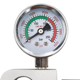 Maxbell CO2 Cylinder Refill Adapter Bottle Connector Pressure Gauge for Maker style A