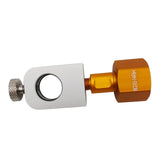 Maxbell CO2 Cylinder Refill Adapter Bottle Connector Pressure Gauge for Maker style G
