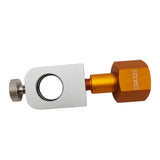 Maxbell CO2 Cylinder Refill Adapter Bottle Connector Pressure Gauge for Maker style H