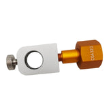 Maxbell CO2 Cylinder Refill Adapter Bottle Connector Pressure Gauge for Maker style H