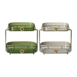 Maxbell Multi Layer Storage Shelves Decoration Large Capacity for Bedroom Hotel Clear