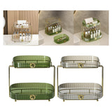 Maxbell Multi Layer Storage Shelves Decoration Large Capacity for Bedroom Hotel Clear