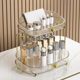 Maxbell Multi Layer Storage Shelves Decoration Large Capacity for Bedroom Hotel Clear