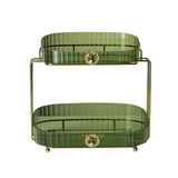 Maxbell Multi Layer Storage Shelves Decoration Large Capacity for Bedroom Hotel Green