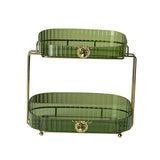 Maxbell Multi Layer Storage Shelves Decoration Large Capacity for Bedroom Hotel Green