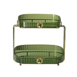 Maxbell Multi Layer Storage Shelves Decoration Large Capacity for Bedroom Hotel Green