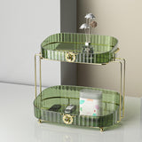 Maxbell Multi Layer Storage Shelves Decoration Large Capacity for Bedroom Hotel Green