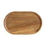 Maxbell Wooden Serving Plate Sushi Board Cheese Plate Decorative for Party Steak BBQ