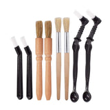 Maxbell 8Pcs Machine Cleaner Tool with Wood Handle for Coffee Tool Office Shop