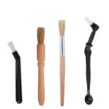 Maxbell 8Pcs Machine Cleaner Tool with Wood Handle for Coffee Tool Office Shop