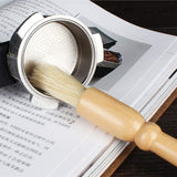 Maxbell coffee Cleaning Brush Coffee Grinder Brush Tool wood for Bean Grain
