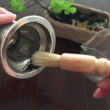 Maxbell coffee Cleaning Brush Coffee Grinder Brush Tool wood for Bean Grain