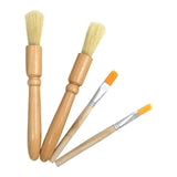 Maxbell coffee Cleaning Brush Coffee Grinder Brush Tool wood for Bean Grain