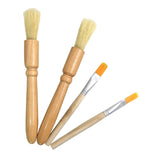 Maxbell coffee Cleaning Brush Coffee Grinder Brush Tool wood for Bean Grain
