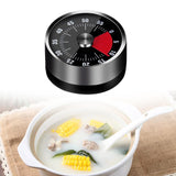 Maxbell Kitchen Clock Timer Egg Timer for Kitchen Supply Tool Household Baking Black