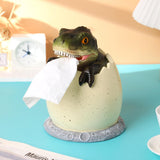 Maxbell Dinosaur Tissue Case Tissue Storage Boxes for Hotel Bathroom Countertop Style A