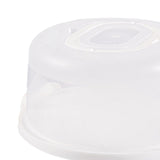 Maxbell 4 inch Round Cake Carrier with Handle Handheld Reusable for Wedding Birthday