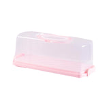 Maxbell Rectangular Bread Keeper with Handle Show Tool for Home Bagel Quick Breads