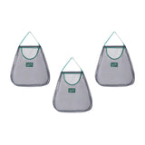 Maxbell Set of 3 Storag Mesh Bag Household for Fruits Vegetable Kitchen Camping D