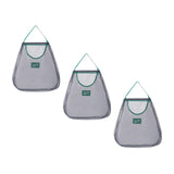 Maxbell Set of 3 Storag Mesh Bag Household for Fruits Vegetable Kitchen Camping D