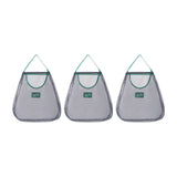 Maxbell Set of 3 Storag Mesh Bag Household for Fruits Vegetable Kitchen Camping D