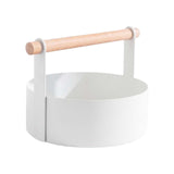 Maxbell Iron Storage Basket Serving Tray with Handle for Wedding party Decor