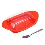 Maxbell Butter Storage fresh Keeping Storage Airtight for Baking Home Red