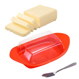 Maxbell Butter Storage fresh Keeping Storage Airtight for Baking Home Red