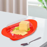 Maxbell Butter Storage fresh Keeping Storage Airtight for Baking Home Red
