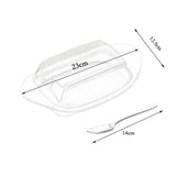 Maxbell Butter Storage fresh Keeping Storage Airtight for Baking Home Red