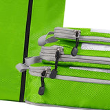 Maxbell 4x Luggage Packing Organizer Travel Storage Bags Shoes Bags for Travel Home Green