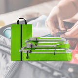 Maxbell 4x Luggage Packing Organizer Travel Storage Bags Shoes Bags for Travel Home Green