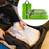 Maxbell 4x Luggage Packing Organizer Travel Storage Bags Shoes Bags for Travel Home Green
