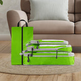 Maxbell 4x Luggage Packing Organizer Travel Storage Bags Shoes Bags for Travel Home Green