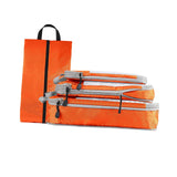 Maxbell 4x Luggage Packing Organizer Travel Storage Bags Shoes Bags for Travel Home Orange