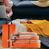 Maxbell 4x Luggage Packing Organizer Travel Storage Bags Shoes Bags for Travel Home Orange