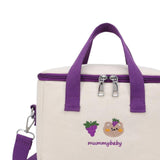 Maxbell Portable lunch Storage Bag Insulated Lunch Box Keep Warm for Camping Children Adults violet