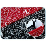 Maxbell Oven Gloves Oven Gloves with Pot Holders Set Baking Living Accessory Black