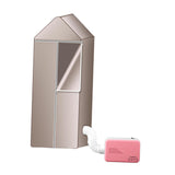 Maxbell Clothes Dryer Folding Mini Drying Machine Save Space for Apartments Gifts RV 220V Red