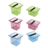 Maxbell Coffee Ground Knock Container Bin Durable for Western Restaurants Cafe Hotel Large green