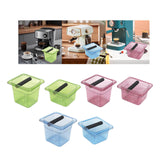 Maxbell Coffee Ground Knock Container Bin Durable for Western Restaurants Cafe Hotel Large green