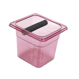 Maxbell Coffee Ground Knock Container Bin Durable for Western Restaurants Cafe Hotel Large violet